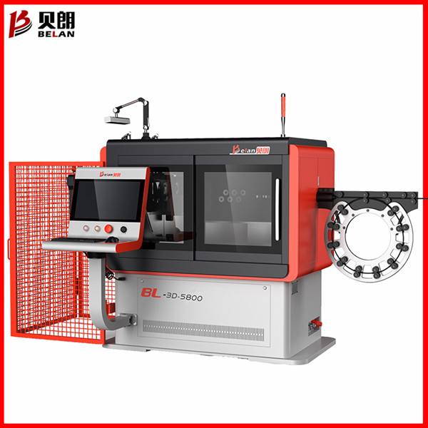 鋼絲自動(dòng)化折彎?rùn)C(jī)BL-3D-5800助力客戶(hù)減員增效